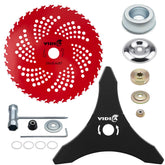 VIDICA hoja carburo 9" frontal para cortes duraderos