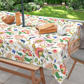 Virtumob mantel frontal con diseño Jacobean, elegante protección para mesa