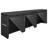 VIVOHOME funda frontal cubriendo estante de leña, protege de lluvia