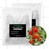 VIVOSUN paquete frontal de malla para enrejado mostrando dimensiones y beneficio de kit doble