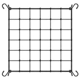 VIVOSUN malla trellis frontal mostrando dimensiones y empaque, ideal para jardines