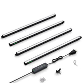 VIVOSUN tubo T5 frontal mostrando diseño compacto y luz uniforme