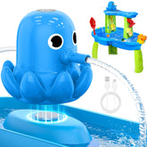 Vktmuhd frente en mesa de agua mostrando flujo continuo y diversión
