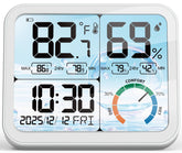 VOCOO pantalla frontal 5.8" muestra temperatura y reloj con legibilidad mejorada