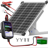Voltset panel frontal montado mostrando diseño y beneficio de durabilidad