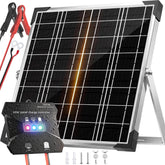 Voltset panel frontal mostrando diseño resistente y eficiencia