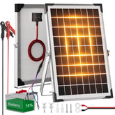 Voltset panel frontal mostrando diseño resistente y captación eficiente