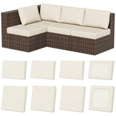 Vorshape fundas pack frontal mostrando las 8 piezas y ajuste elegante