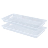 VUWEZ plato frontal del pack mostrando su forma rectangular y beneficio protector