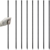VVOKGO estaca frontal de 36 pulgadas mostrando resistencia y longitud