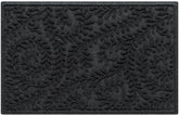 WaterHog felpudo frontal mostrando patrón decorativo y protección
