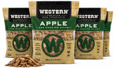 Western virutas frontal mostrando empaque y beneficio de sabor natural