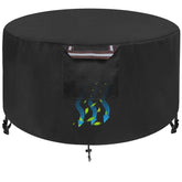 WICKTICK funda frontal cubriendo mesa de fuego, protección completa
