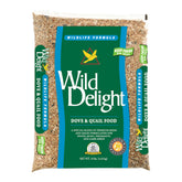 Wild Delight bolsa frontal mostrando la mezcla diseñada para atraer tórtolas y codornices