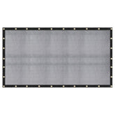 WindscreenSupplyCo toldo 12x16 ft vista frontal, protección solar duradera