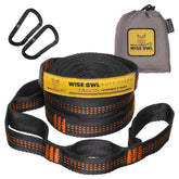 Wise Owl Outfitters correas frontales mostrando largura y facilidad de uso