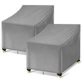 WLEAFJ funda frontal gris protegiendo silla y agua