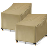 WLEAFJ funda frontal khaki protegiendo silla exterior