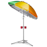 Wondershade vista frontal del toldo y colores rainbow, sombra portátil inmediata