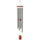 Woodstock Chimes vista frontal mostrando diseño y longitud, belleza sonora