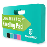 WORKPRO vista frontal de la colchoneta mostrando tamaño y color azul