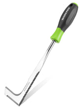 WORKPRO vista frontal de la herramienta mostrando forma L y filo, versátil para grietas