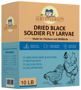 WormsFarm empaque frontal mostrando 10lb y beneficio conservación