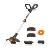 WORX view frontal del equipo mostrando diseño compacto y ligereza