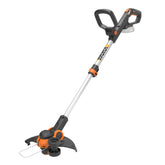 WORX WG163.9 frontal del paquete mostrando la herramienta y beneficios de versatilidad