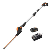 WORX WG252 vista frontal mostrando diseño y control ergonómico