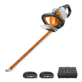 WORX recortasetos WG284.1 frontal mostrando diseño liviano y control