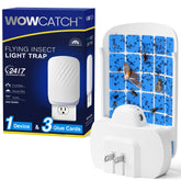 WowCatch vista frontal mostrando diseño delgado y discreto, protege espacios interiores