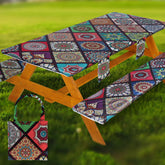 wrakus funda para mesa frontal mostrando ajuste ceñido y protección