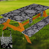 Wrakus funda mesa frontal mostrando el ajuste y protección