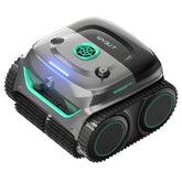 WYBOT C2 Vision vista frontal mostrando diseño robusto y fácil acceso a filtros