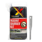 Xcluder kit frontal mostrando rollo y accesorios, protección duradera