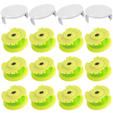 Xgunion empaque frontal mostrando las 12 bobinas y compatibilidad Ryobi, ahorro inmediato