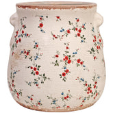 Xiaan Jiaju vista frontal de la maceta con estilo shabby chic y elegancia rústica