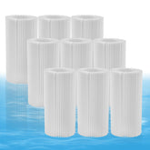 xibulun frente del paquete de 9 láminas filtrantes, repuestos económicos