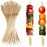 XMZY paquete frontal de brochetas de 200 unidades mostrando cantidad y diseño