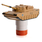 XY-WQ dispensador frontal con forma de tanque, aspecto decorativo y práctico