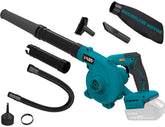 YAWV soplador frontal mostrando diseño y compatibilidad Makita para limpieza rápida
