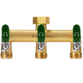 Yayamz vista frontal del conector 3 vías, control múltiple eficaz