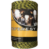 YCFERESY frente del rollo mostrando etiquetado y longitud, facilita elección rápida
