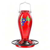 YHCHHZUI comedero frontal mostrando dibujo floral y capacidad atractiva