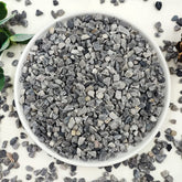 YISZM bolsa frontal 5 lb mostrando grava gris y beneficio de drenaje
