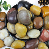 YISZM bolsa frontal de piedras mixtas que embellece jardines