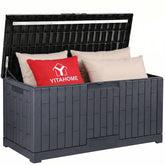 YITAHOME vista frontal del cofre mostrando capacidad y diseño atractivo