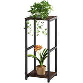 YIZAIJIA vista frontal del soporte de plantas, aporta orden y altura