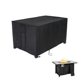 Youlvy funda frontal para firepit rectangular protegiendo contra lluvia